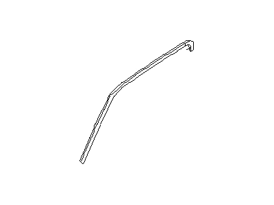 قطعه اصلی Weatherstrip-Roof Drip, LH فابریک نیسان (سمت چپ)