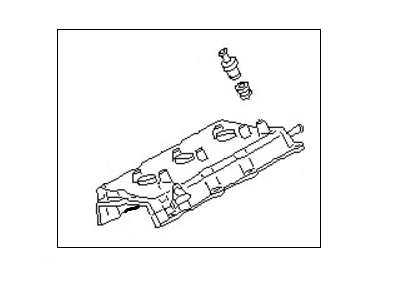 قطعه اصلی Cover Assy-Valve Rocker فابریک نیسان