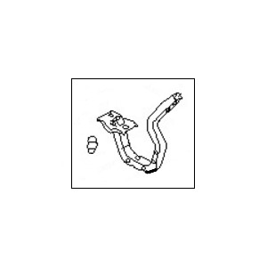 قطعه اصلی Hinge Assy-Trunk Lid, LH فابریک نیسان (سمت چپ)