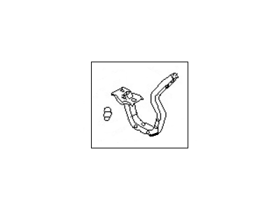 قطعه اصلی Hinge Assy-Trunk Lid, LH فابریک نیسان (سمت چپ)