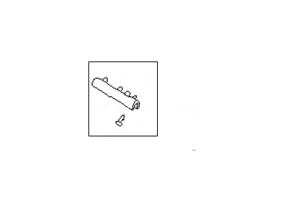لاستیک آب بندی رادیاتور چپ نیسان ماکسیما 2002 استوک اصلی OEM کد 65811-2Y000