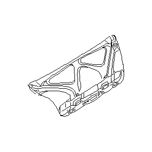 قطعه اصلی Finisher-Trunk Lid فابریک نیسان
