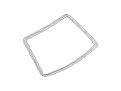 قطعه اصلی Moulding-Rear Window فابریک نیسان (عقب)