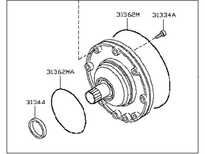 قطعه اصلی Oil Pump Assy فابریک نیسان