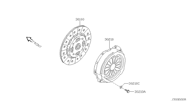 Clutch Cover,Disc & Release Parts