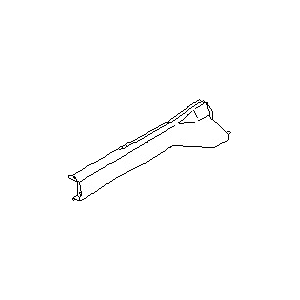 قطعه اصلی Member-Side, Front RH فابریک نیسان (سمت راست – جلو)