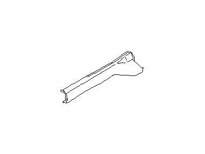 قطعه اصلی Member-Side, Front RH فابریک نیسان (سمت راست - جلو)