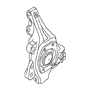 قطعه اصلی Knuckle Spindle-RH فابریک نیسان (سمت راست)