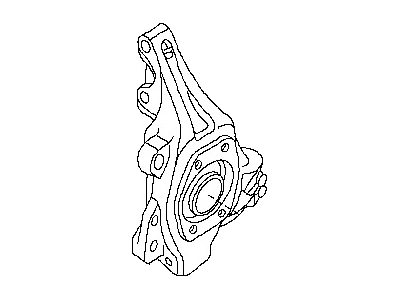 قطعه اصلی Knuckle Spindle-RH فابریک نیسان (سمت راست)