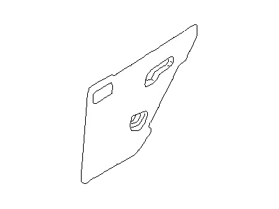 قطعه اصلی Screen-Sealing, Rear RH فابریک نیسان (سمت راست - عقب)