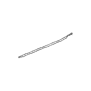 قطعه اصلی Moulding-Rear Door Outside, LH فابریک نیسان (سمت چپ – عقب)