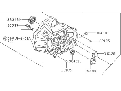 قطعه اصلی Housing Assy-Clutch فابریک نیسان