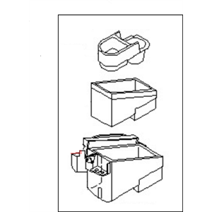 قطعه اصلی Holder Assy-Cup فابریک نیسان