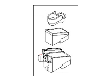 قطعه اصلی Holder Assy-Cup فابریک نیسان