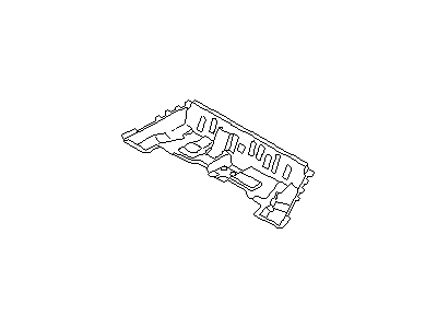 قطعه اصلی Reinforce-Anchor Belt, Rear Floor فابریک نیسان (عقب)