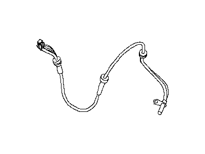 قطعه اصلی Sensor Assy-Antiskid, Front RH فابریک نیسان (سمت راست – جلو)