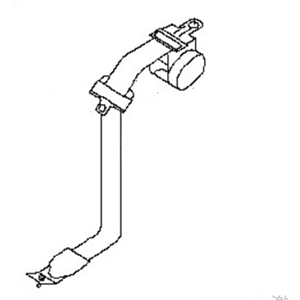 قفل کمربند ایمنی عقب نیسان ماکسیما استوک اصلی OEM کد 88844-5Y760
