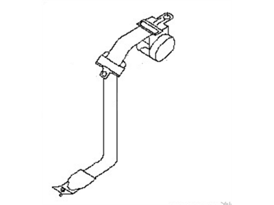 قطعه اصلی Belt Assy-Tongue, Rear Seat فابریک نیسان (عقب)