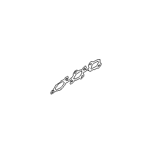 واشر مانیفولد دود نیسان ماکسیما 3.5L استوک اصلی OEM کد 14036-AG010