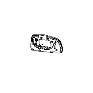 قطعه اصلی Glass-Mirror, RH فابریک نیسان (سمت راست)