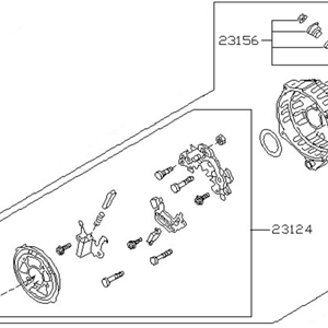 قطعه اصلی Cover Assy-Rear فابریک نیسان (عقب)