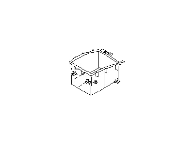 قطعه اصلی Console Assy-Lower فابریک نیسان (پایین)
