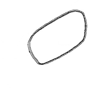 قطعه اصلی Weatherstrip-Trunk Lid فابریک نیسان