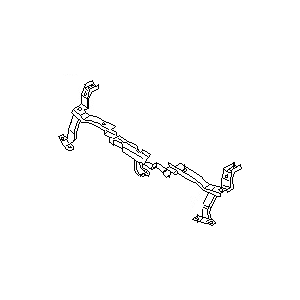 قطعه اصلی Retainer-Front Bumper, Upper فابریک نیسان (جلو – بالا)
