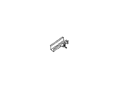 قطعه اصلی Member Assy-Rear Cross, Center فابریک نیسان (عقب)