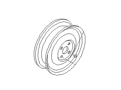 قطعه اصلی Wheel Assy-Disc فابریک نیسان