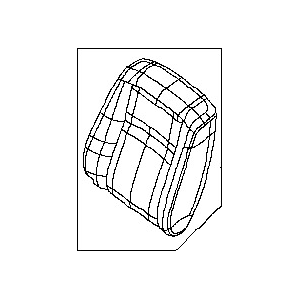 قطعه اصلی Back Assy-Front Seat فابریک نیسان (جلو)
