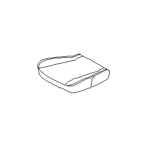 قطعه اصلی Trim Assy-Cushion, Front Seat فابریک نیسان (جلو)