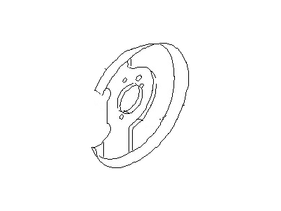 قطعه اصلی Baffle Plate فابریک نیسان