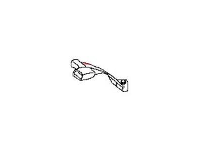 قطعه اصلی Belt Assy-Buckle, Rear Seat فابریک نیسان (عقب)