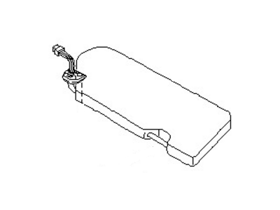 قطعه اصلی Sun Visor Assy-RH فابریک نیسان (سمت راست)