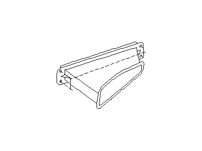 قطعه اصلی Door-Intake Blower, Front فابریک نیسان (جلو)