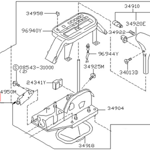 قطعه اصلی Device Assy-Transmission Control فابریک نیسان
