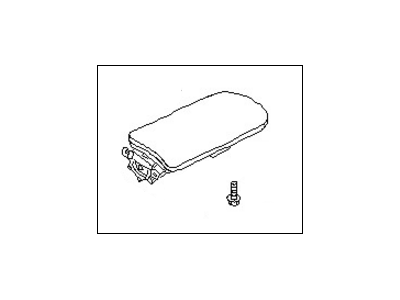 ایربگ شاگرد استوک اصلی نیسان ماکسیما کد K851E-4Y903 فابریک