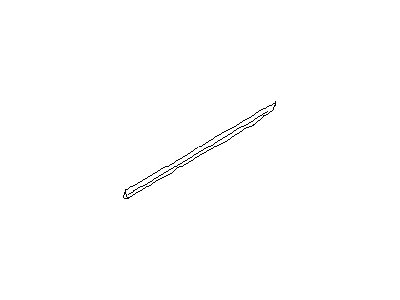 قطعه اصلی Moulding-Front Door, LH فابریک نیسان (سمت چپ - جلو)