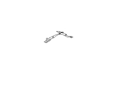 براکت کنیستر استوک اصلی نیسان ماکسیما کد 64825-40U05