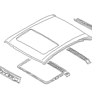 قطعه اصلی Roof Assy فابریک نیسان
