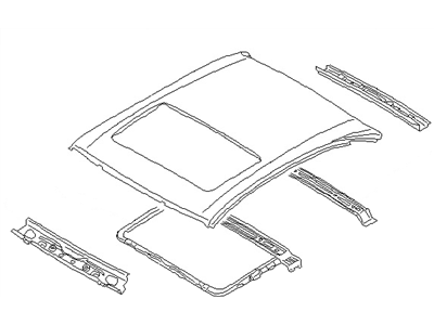 قطعه اصلی Roof Assy فابریک نیسان