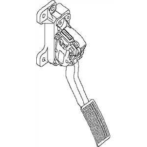 قطعه اصلی Lever Compl-Accelerator W/Drum فابریک نیسان