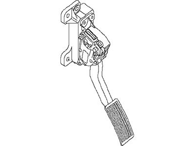 قطعه اصلی Lever Compl-Accelerator W/Drum فابریک نیسان