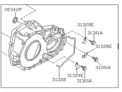قطعه اصلی Housing Assy-Converter فابریک نیسان