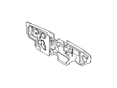 عایق داشبورد پایین جلو نیسان ماکسیما استوک اصلی OEM کد 67810-40U00
