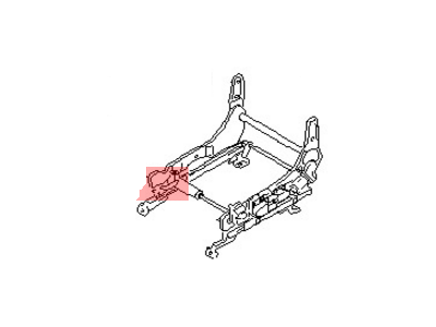 قطعه اصلی Adjuster Assy-Front Seat, LH فابریک نیسان (سمت چپ - جلو)