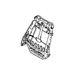قطعه اصلی Frame Assy-Back, Front Seat فابریک نیسان (جلو)