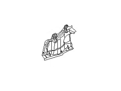 قاب گلگیر داخل موتور سمت راست نیسان ماکسیما استوک اصلی OEM کد 64838-40U00