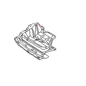 سینی زیر موتور سمت راست نیسان ماکسیما استوک اصلی OEM کد 75898-2Y100
